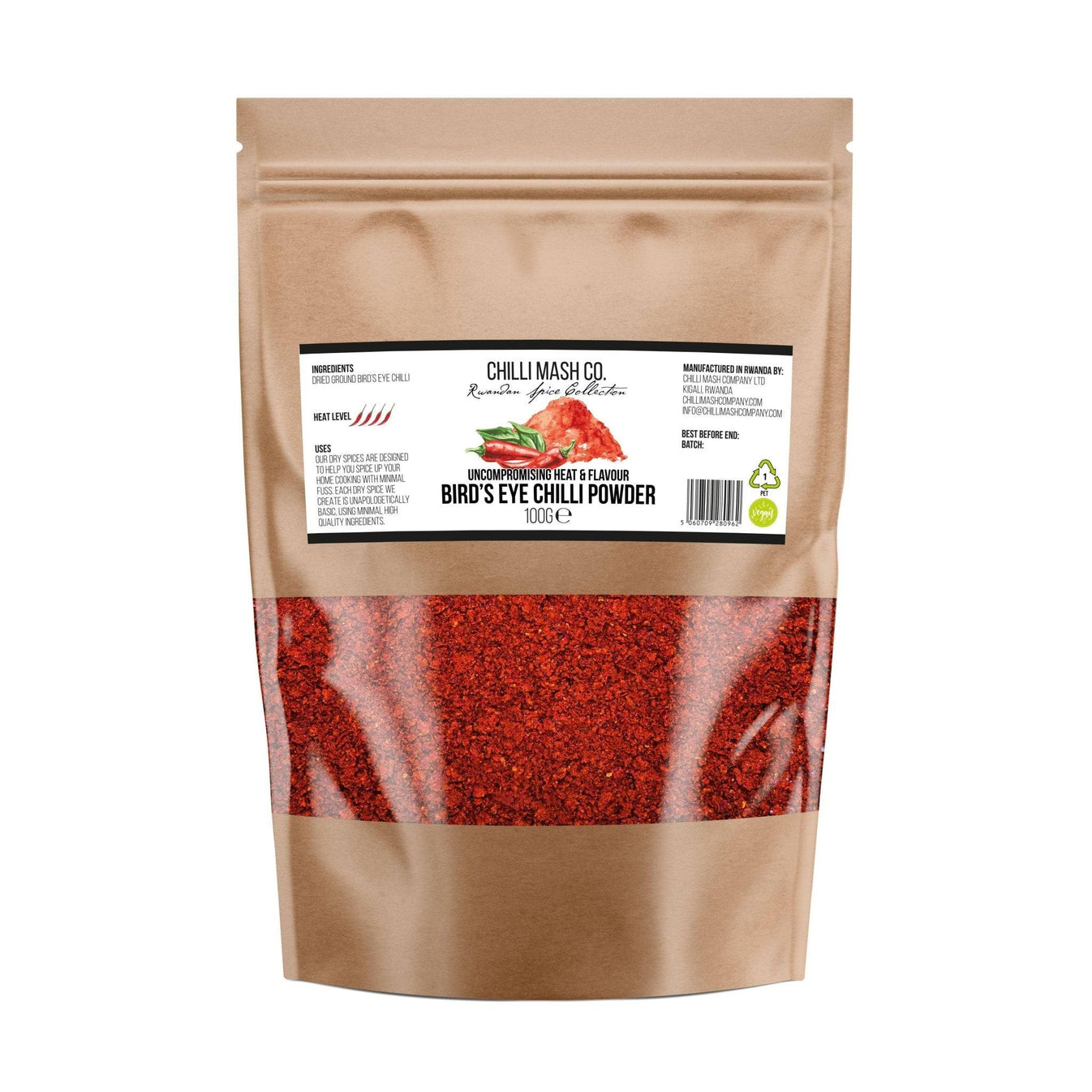 Birds Eye chilli pepper powder