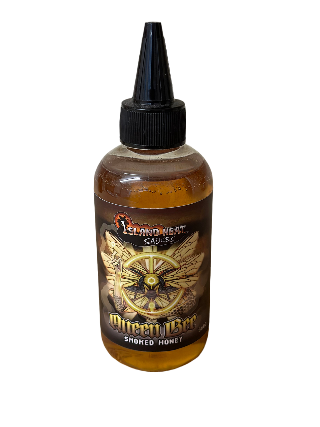 whiskey oak smoked honey with no background