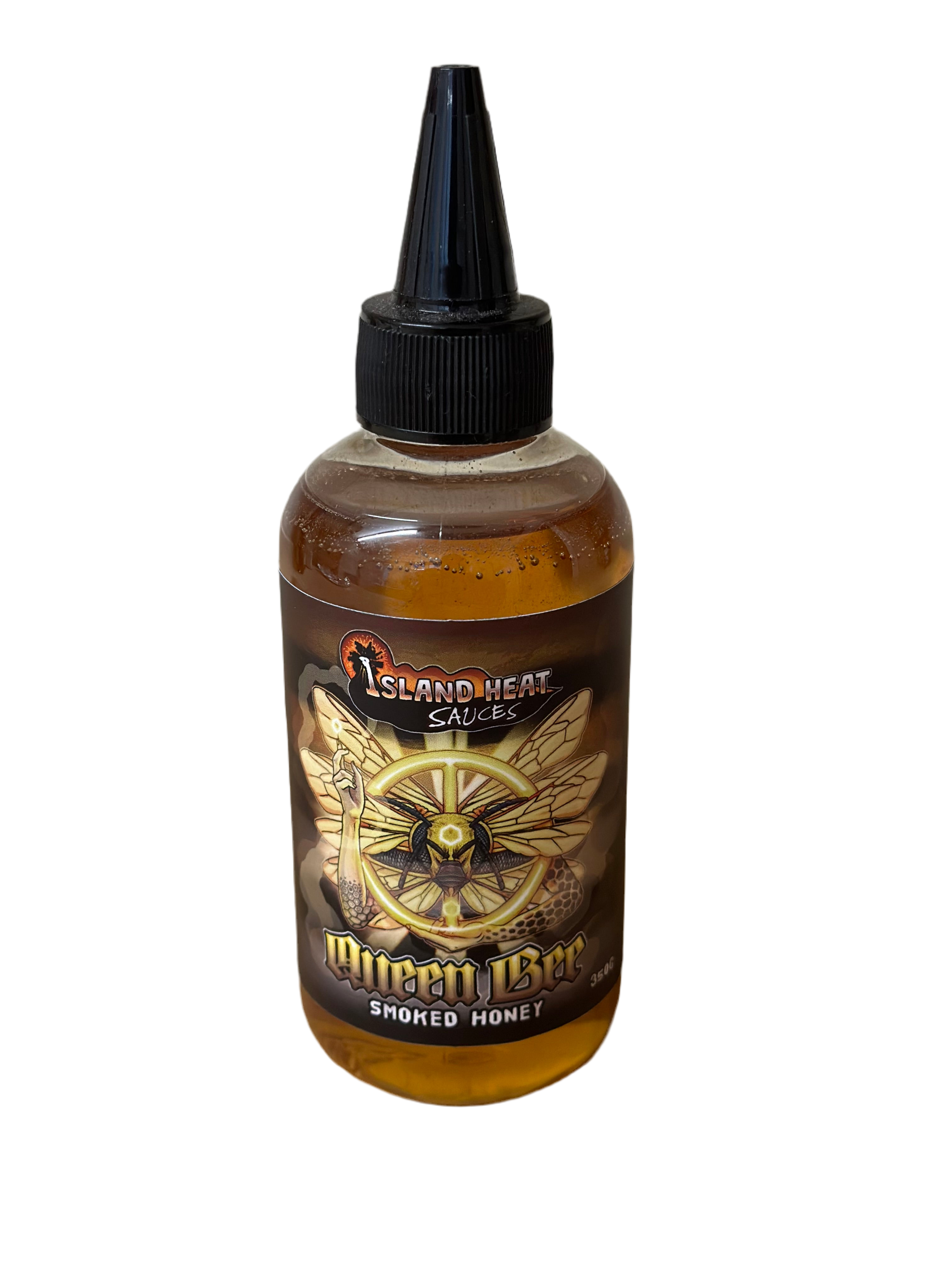 whiskey oak smoked honey with no background