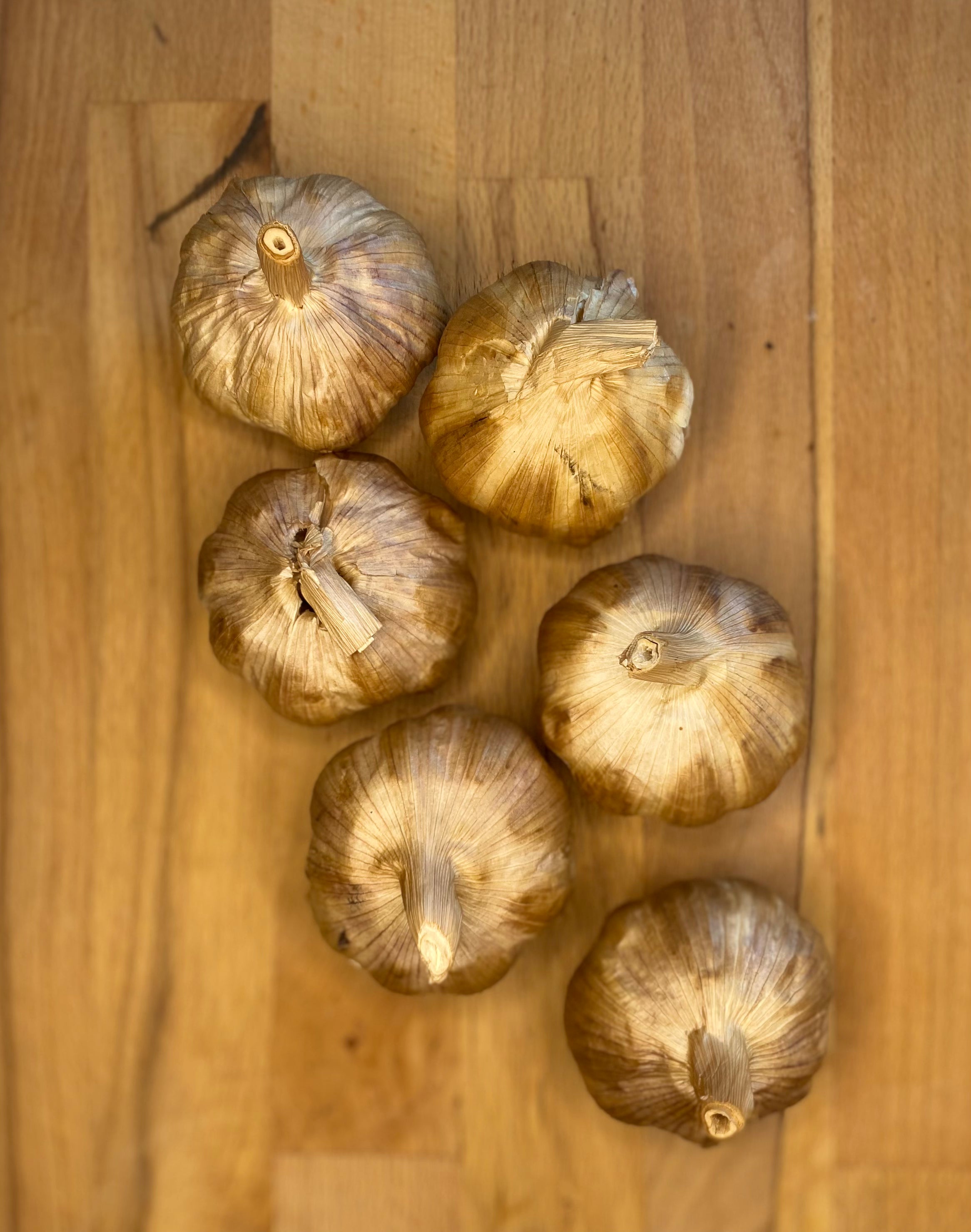 Smoked garlic 